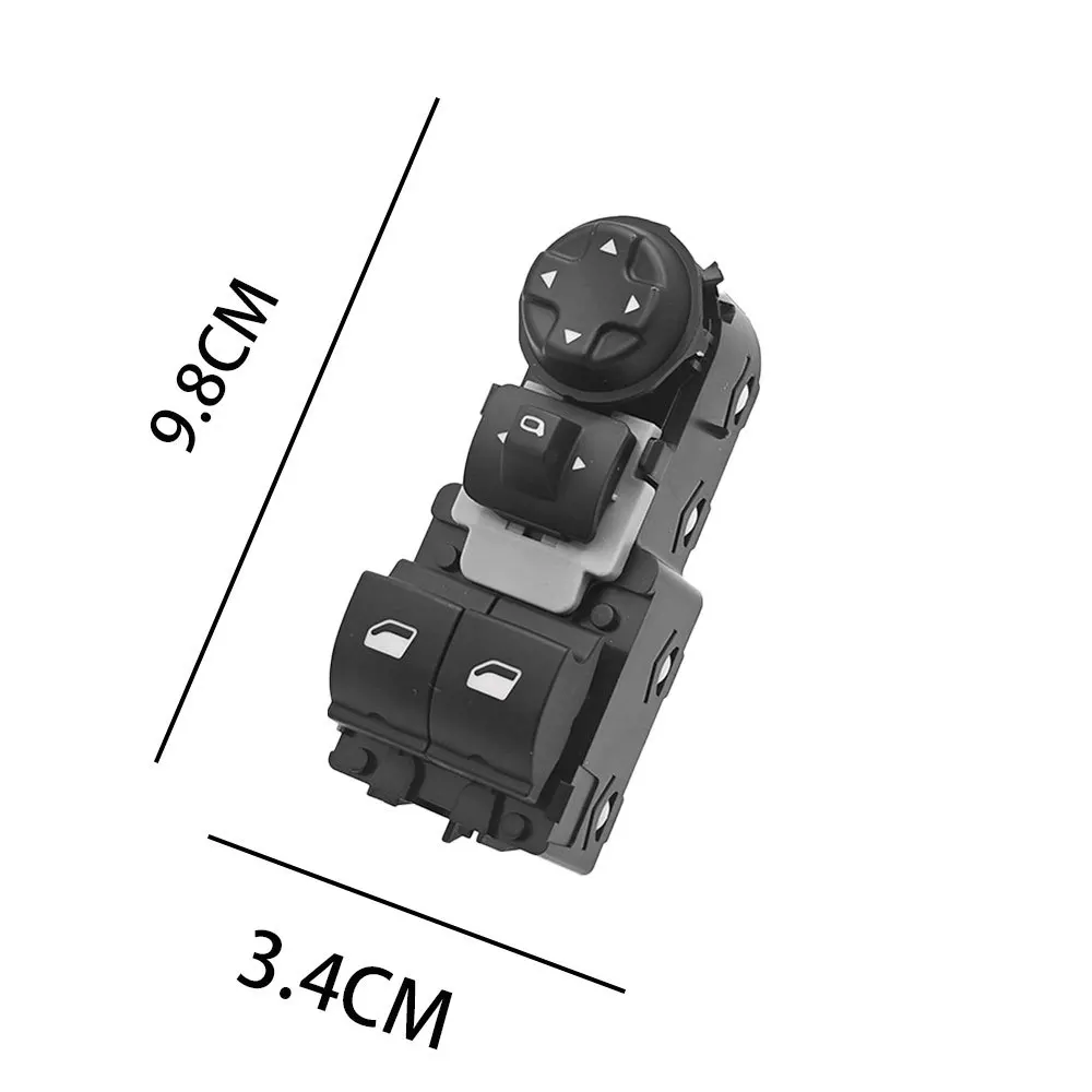 As Shown In The Figure Power Window Button Electric Window Switch For Opel Auto Window Regulator Lightweight Design