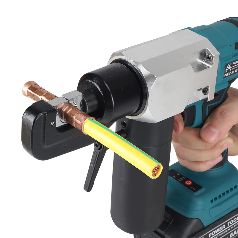 Abrazadera hidráulica eléctrica inalámbrica de herramientas de engaste hidráulicas con pilas ZYM-70C