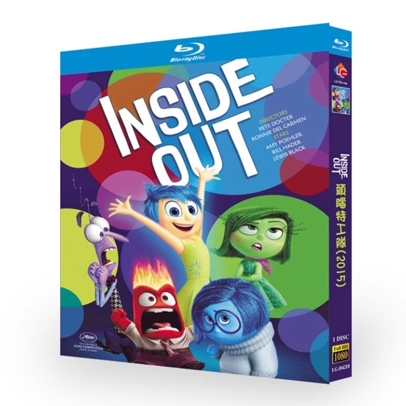 

Inside Out 2015 Blu-ray Disc