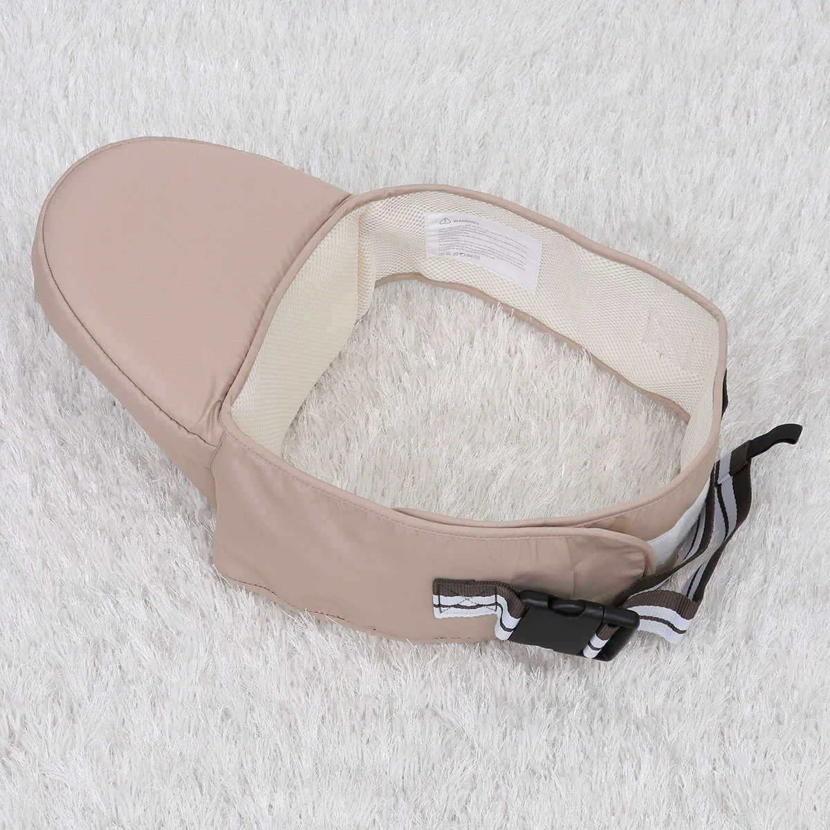 

1 шт. детский табурет-переноска на талии, регулируемый эргономичный стульчик для малышей с боковым карманом, противоскользящий широкий ремень, удобный детский