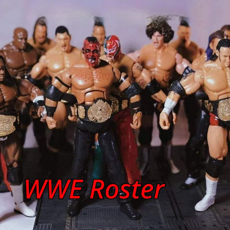 In-Stock Wrestlemania Wrestler Wwe John Cena The Undertaker Figures Toy Rey Mysterio Action Figures Pvc Statue Model Boys Gifts - view 6