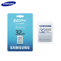 New Samsung Evo Plus SD Card  SDHC V10 32GB SDXC 64GB 128GB 256GB Camera memory card 4K Read Max 130MB/s sd card For Camera