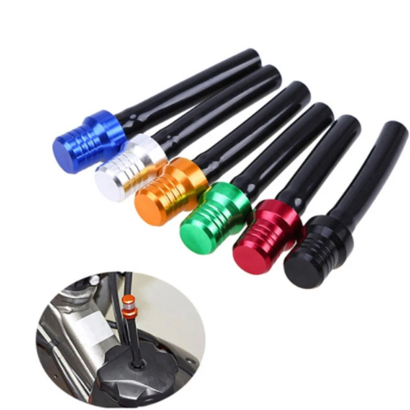 Motorcycle Fuel Tank Two-way Breather Cap Fuel Tank Cap Motorcycle Gas Fuel Cap Bike Fuel Tank Pipe Valves Vent Breather Hoses