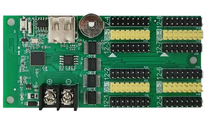 RHX8-128WU1024A LED Display Screen Wireless LED Driver Wifi128*1024Single and Double Color Wifi Control Card