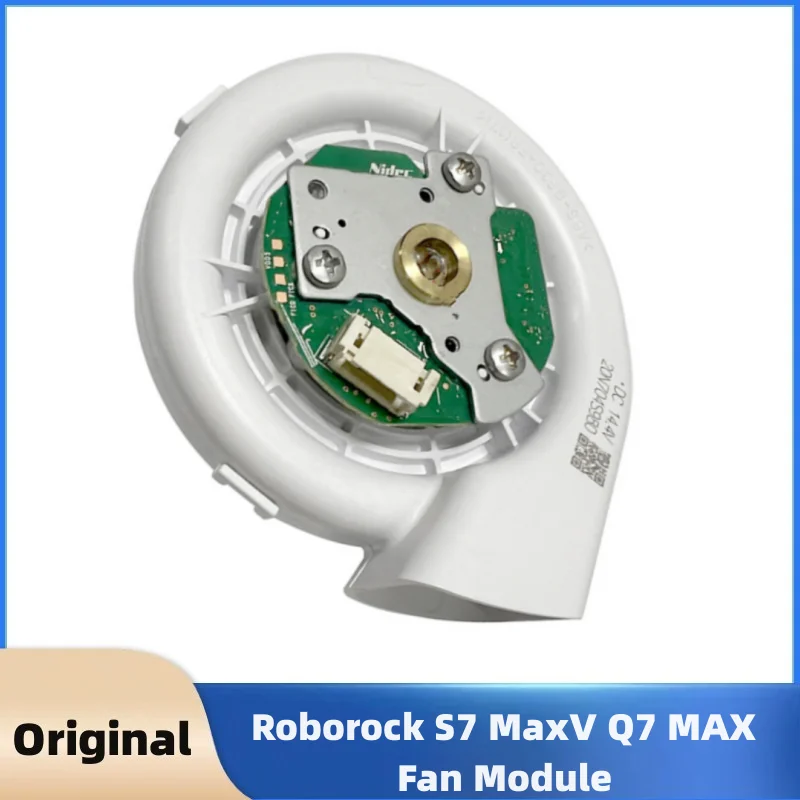 Original Fan Module 5100Pa for Roborock S7 MaxV Q7 MAX Robot Vacuum Cleaner Parts with Motor White Accessories