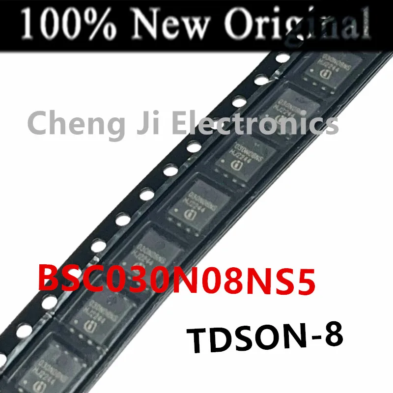 10PCS/Lot   BSC037N08NS5   037N08NS 、BSC030N08NS5   030N08NS 、BSC030N03LSG   030N03LS   New N-channel MOSFET transistor