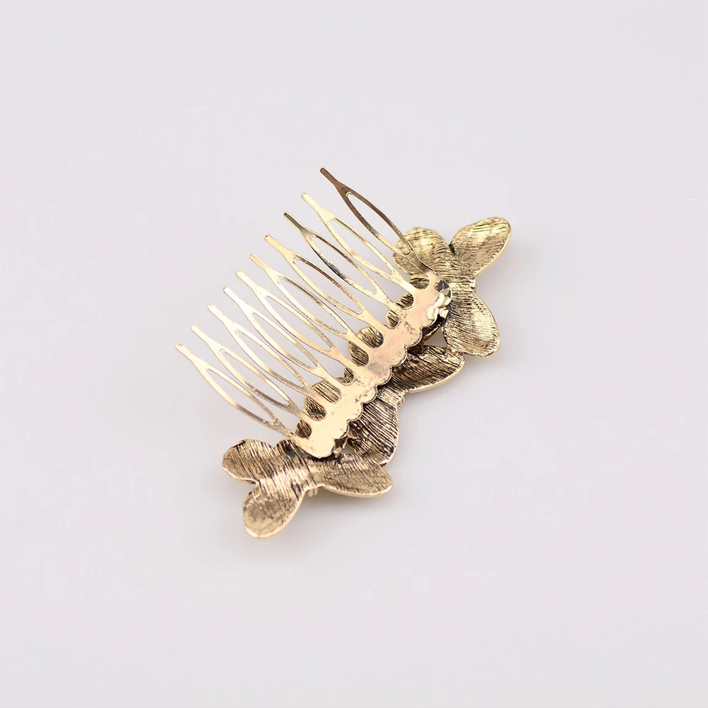 

6pcs Vintage Hair Combs Retro Alloy Decorative Headdress for Women Lightweight Prom Bridal Accessories Clips Formal Casual Wear