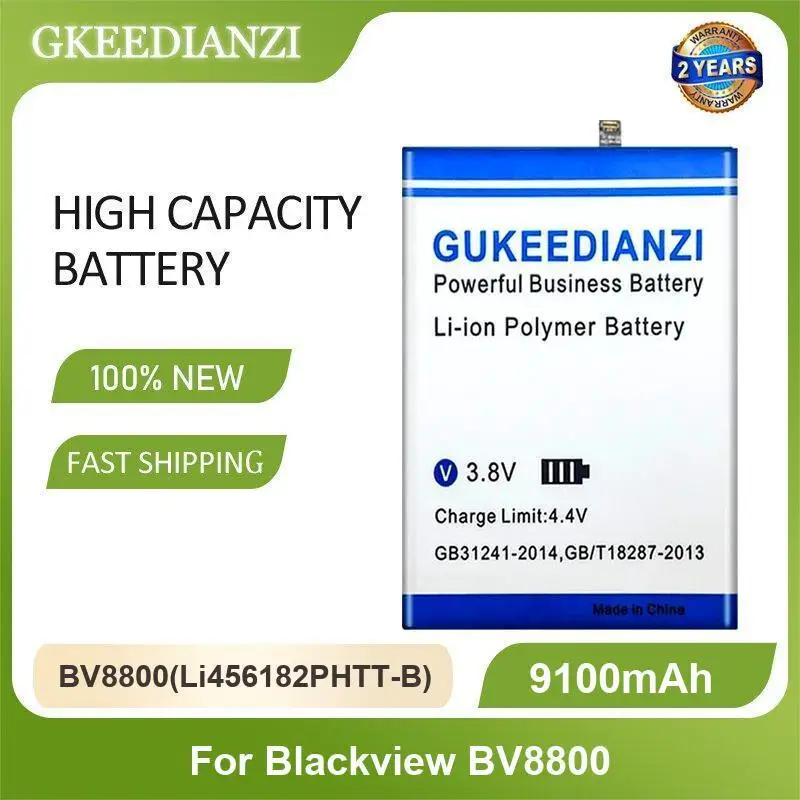 Battery For Blackview BL5000 6.36 BL8800 BV9800 Pro BV8800/BL8800 BV5500 Plus/Pro BV6000 BV6000S BV8800 BV6800 IP68 Waterproof view 4