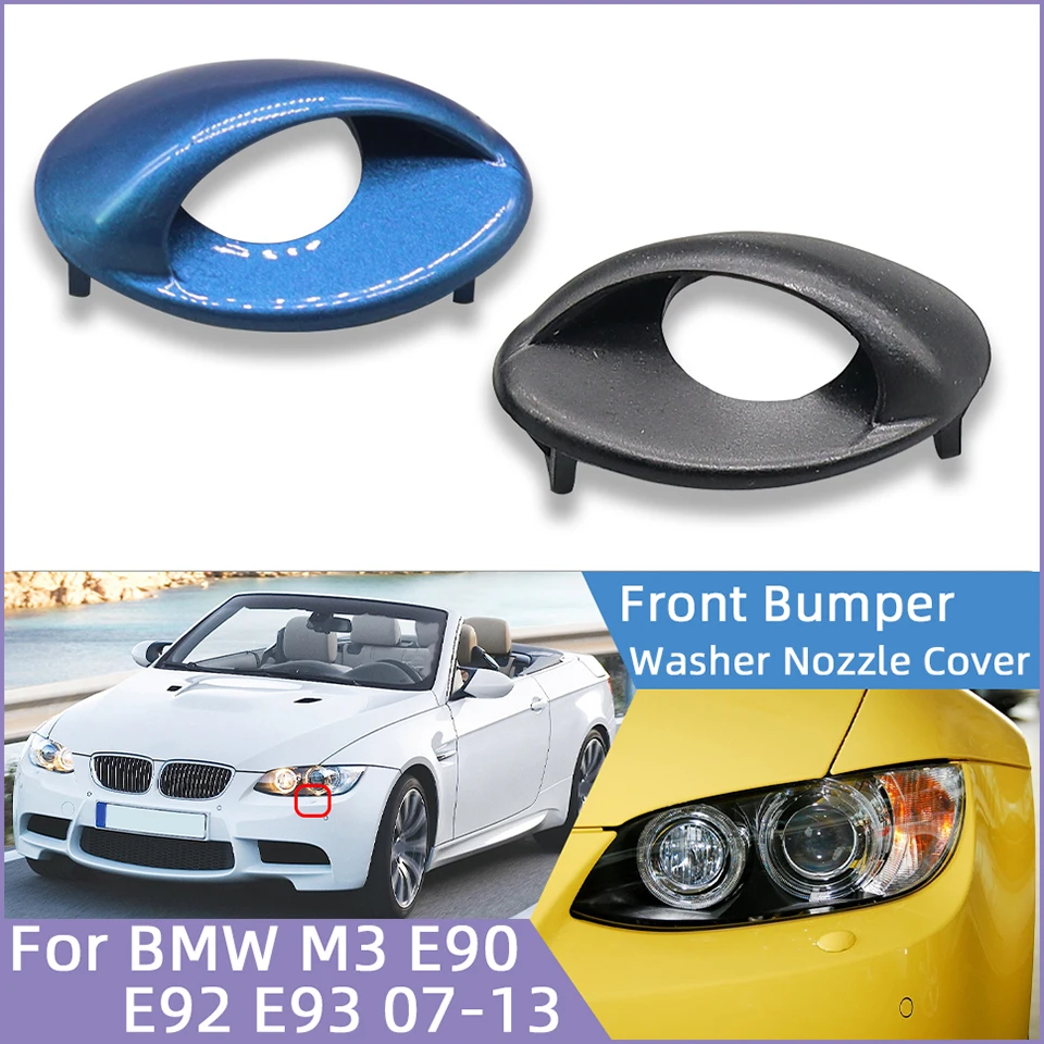 

Headlight Washer Nozzle Shell Cover For BMW M Series M3 E90 E92 E93 2007 2008 2009 2010 2011 2012 2013 Headlamp Sprayer Cap Lid