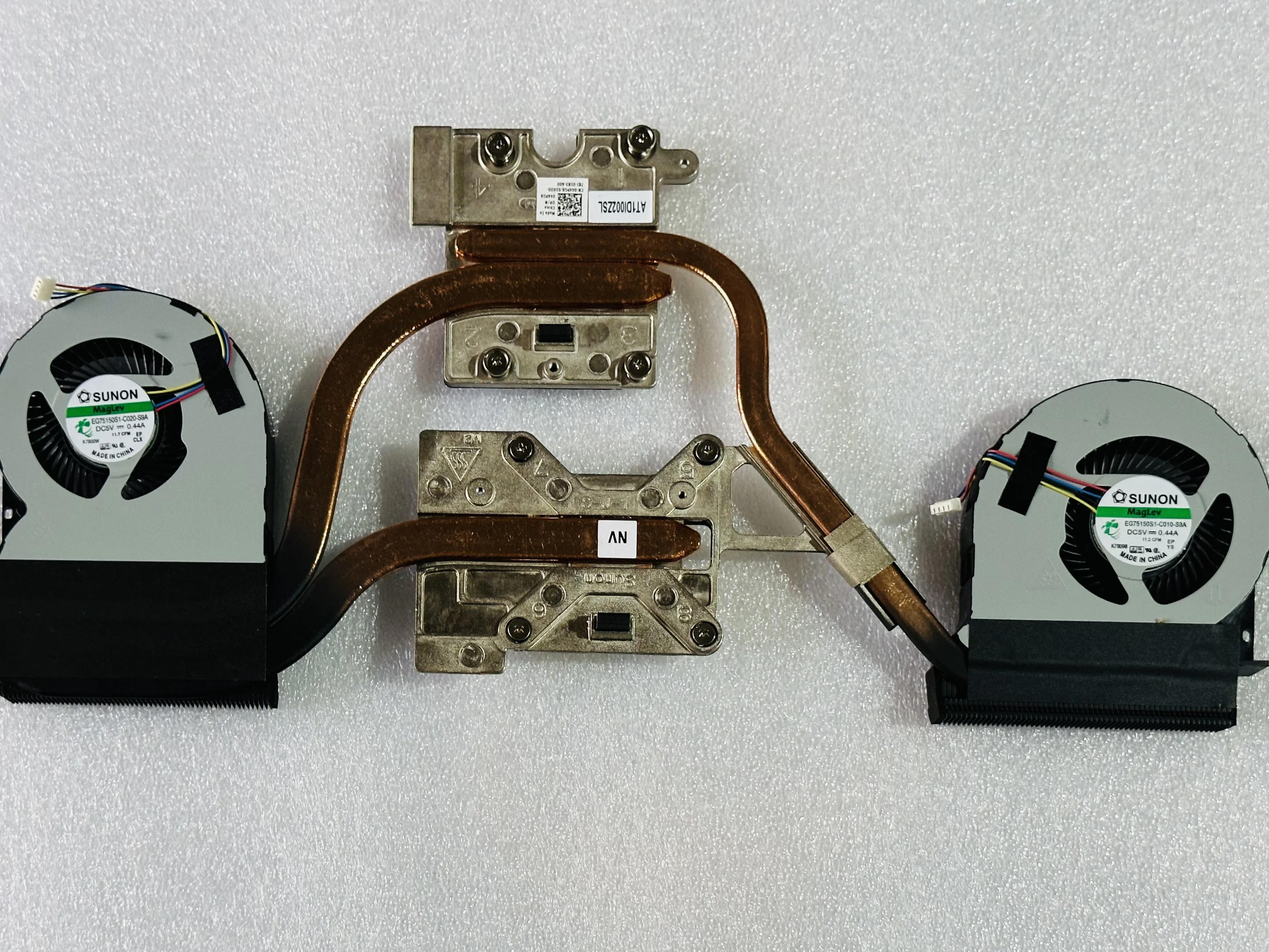 Brand New Original Heatsink NV Graphics Card Cooling Module 044PG6 for DELL 7510 M7510 Fan/-