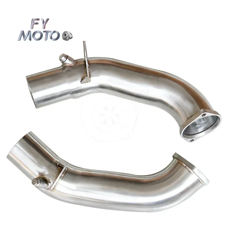 Exhaust Downpipe for BMW M850I G14 G15 G16/M550i G30/M650I/750I G11 G12 catless with OPF N63 22+