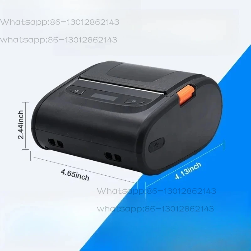 Mini Wireless Portable Direct Thermal Printer Certificate Label Barcode Printer with Bluetooth