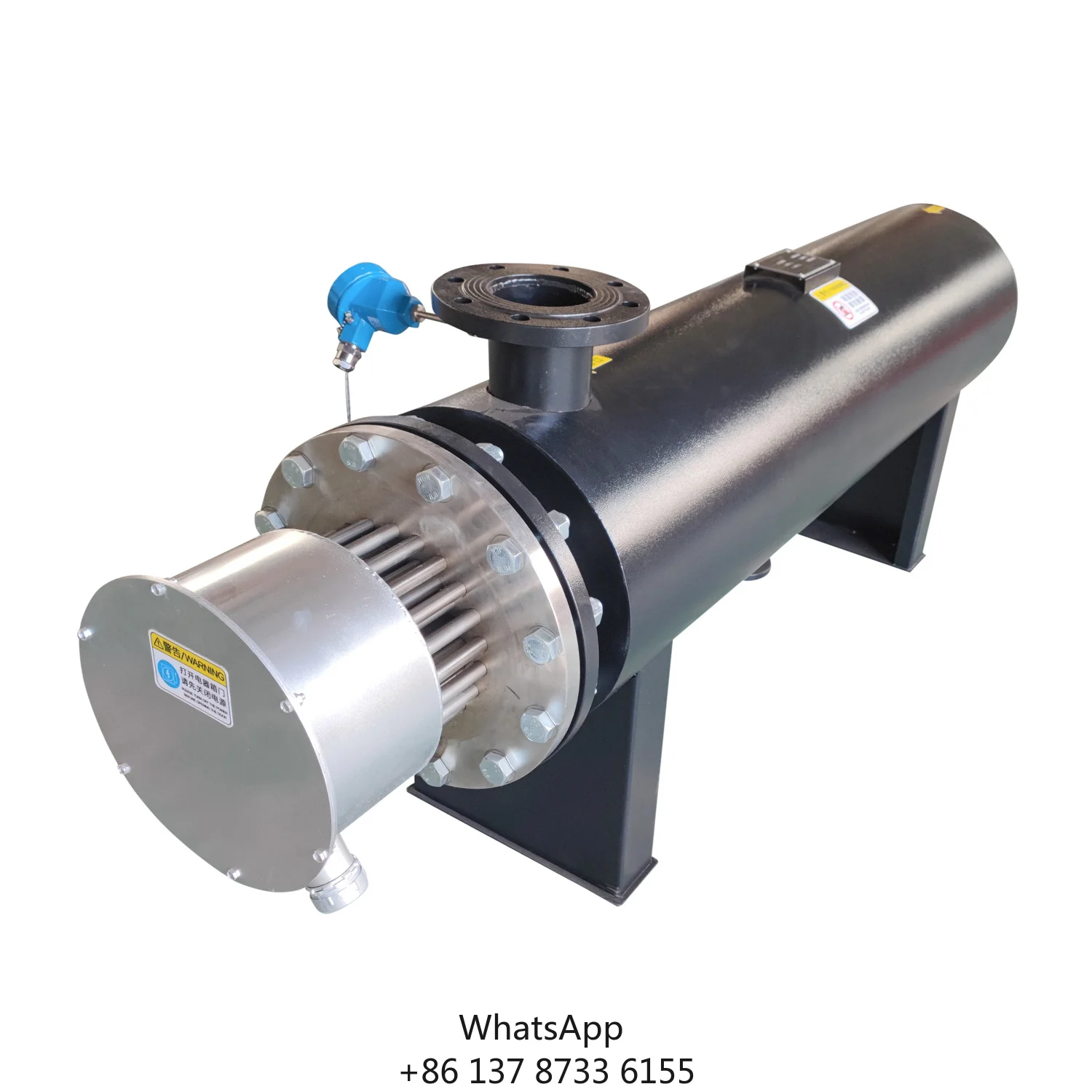 30Kw 60kw 80kw 100kw 150kw 200kw CE Certified Vertical Horizontal Electric Pipeline Heater