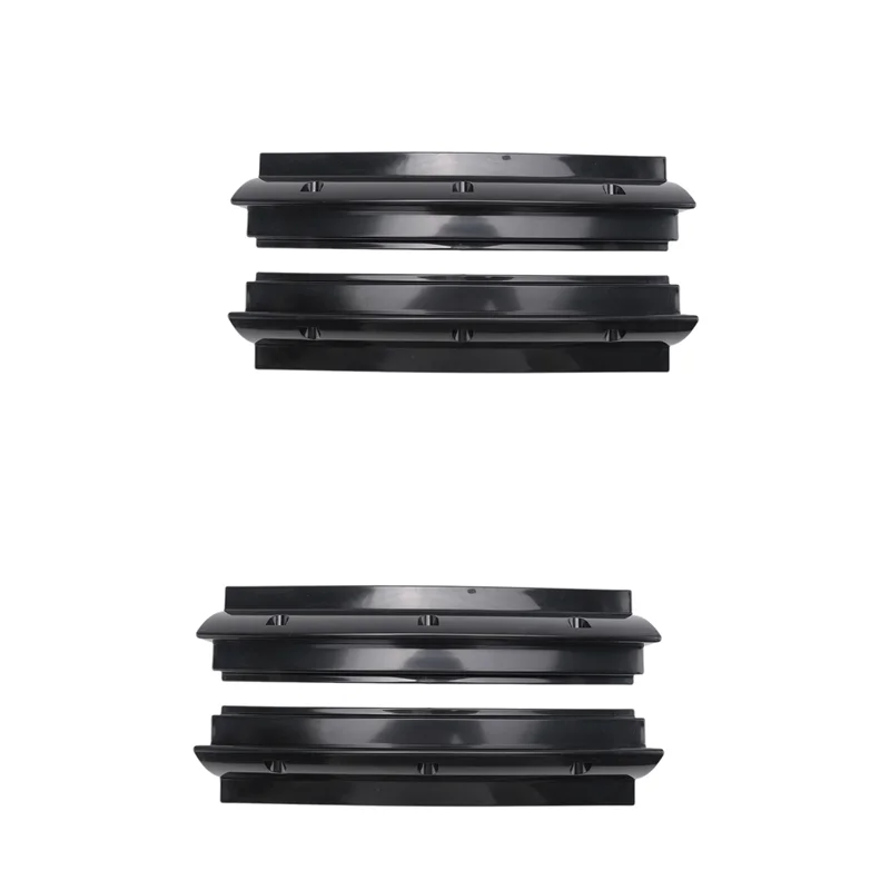 ABXF-4X UV Resistant ABS Solar Panel Spoiler Bracket Long Side Solar Mount Bracket 460Mm For Caravan/Rv Roof/Motorhome A