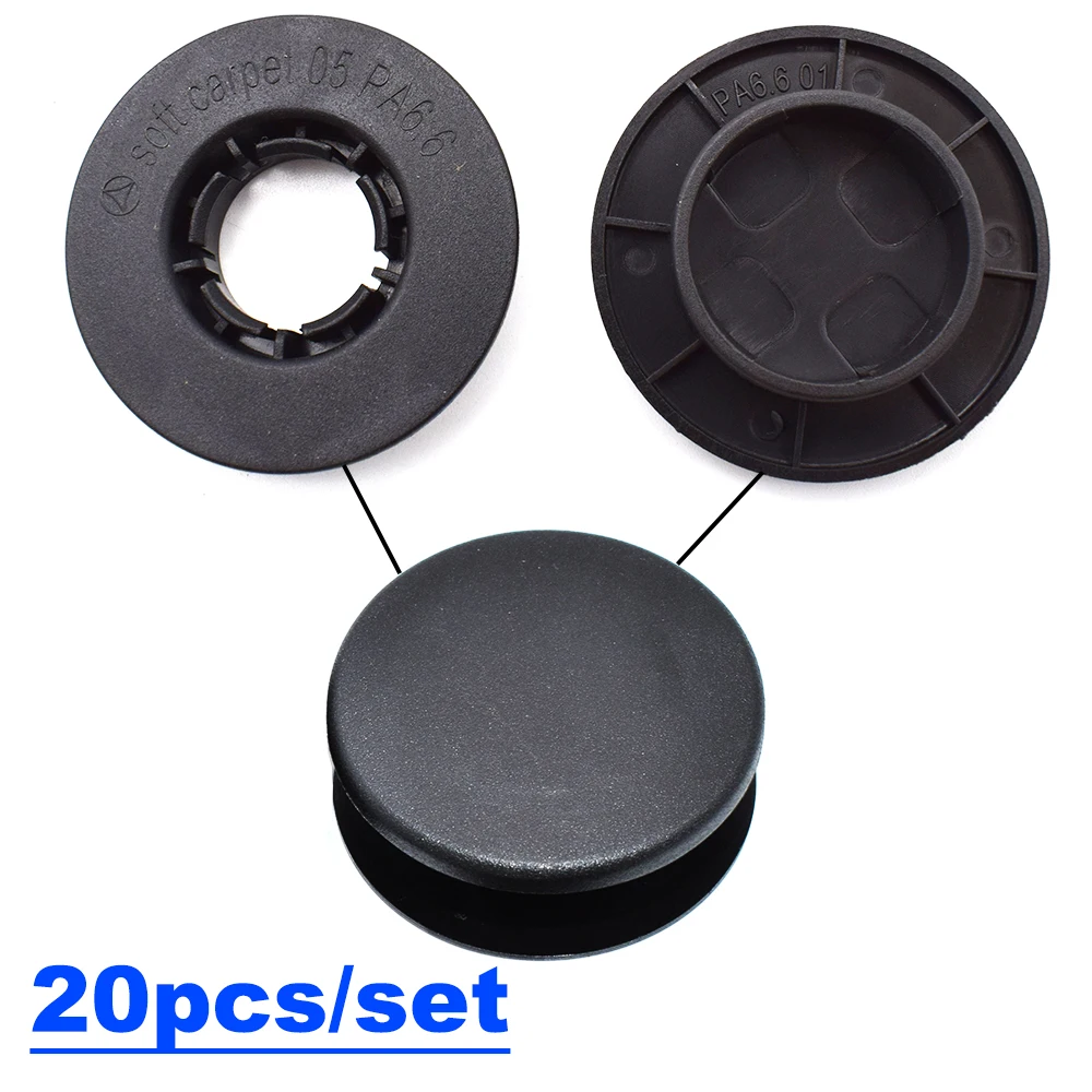 20pcs Car Floor Mat Clips Carpet Retainer Grips Holders Fixing Clamps Fastener For Mercedes Benz amg W205 W245 X164 W140 X156