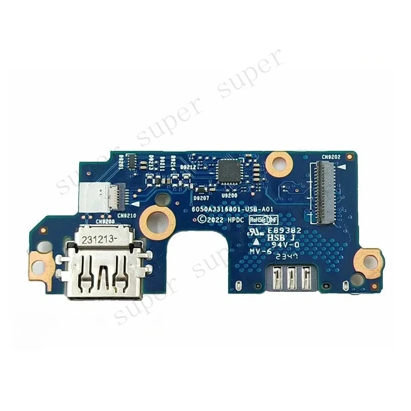 S+New Original USB & Card Reader Board for HP 840/860 G9/G10/G11, PN:6050A3316801