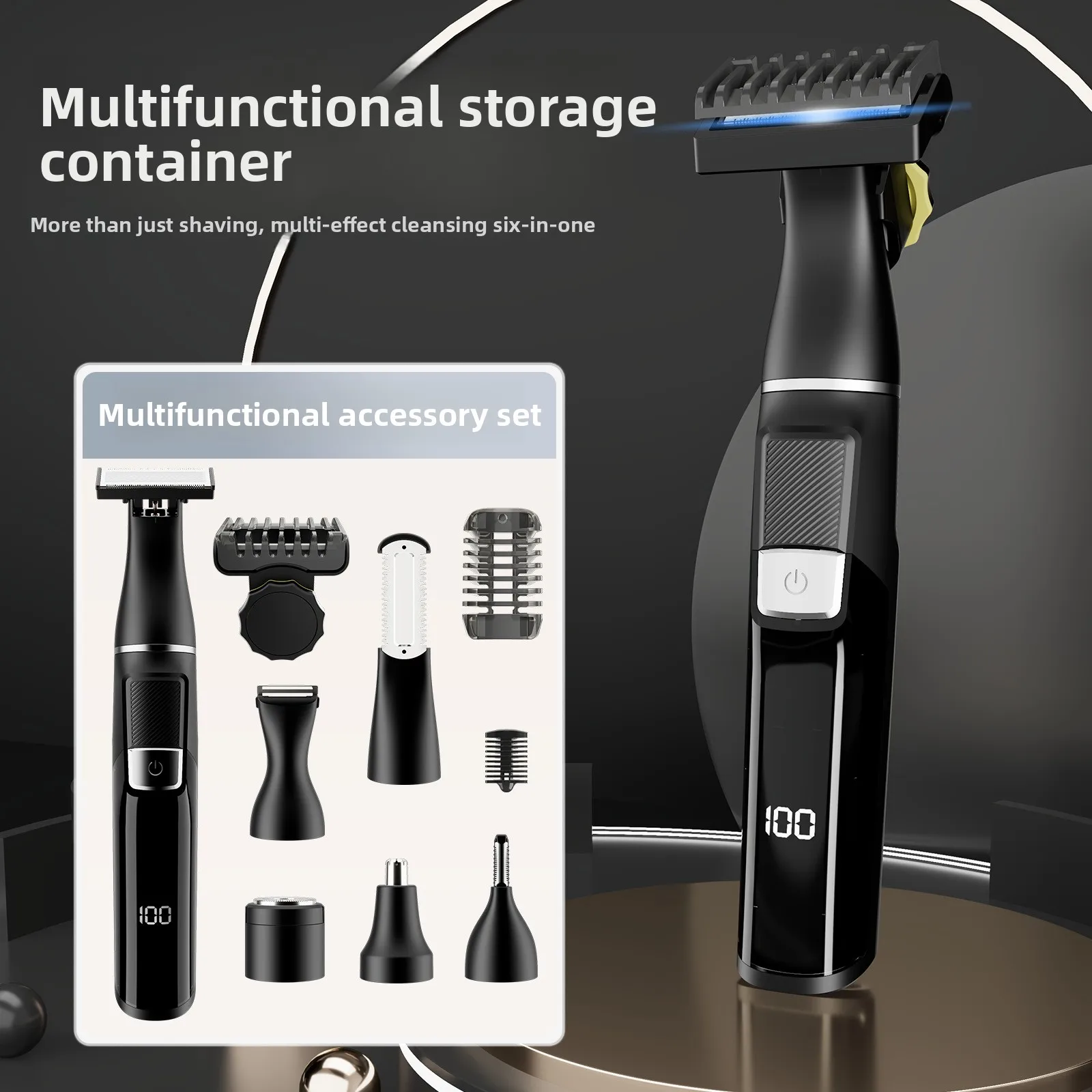 

Youpin Shaver Professional Shaving Machine Waterproof Beard Shaver Electric Razor Hair Trimmer Portable Shaver for Men