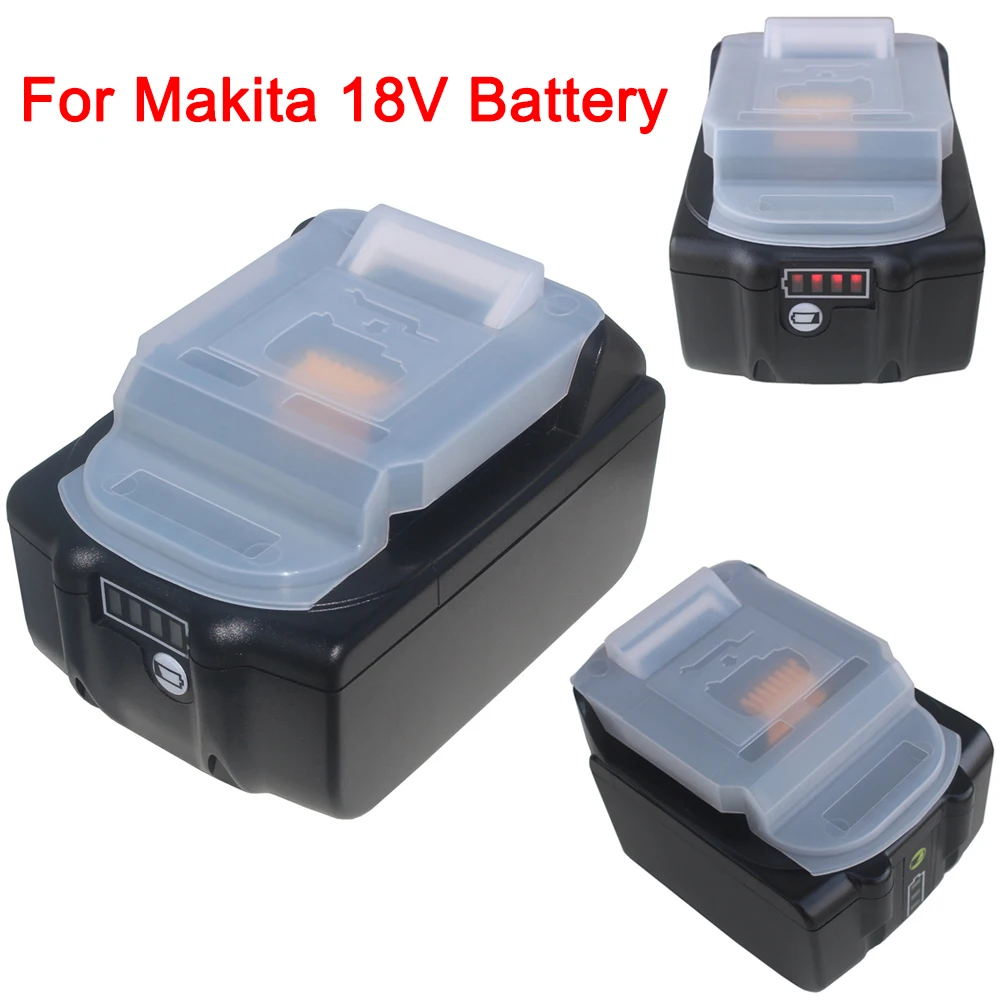 Contact Protection Cap Battery Holder Dust Cove for Makita 14.4V-18V Lithium Battery BL1830 BL1840 BL1850 BL1860 BL1840B