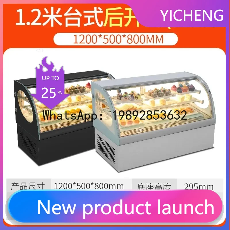 

S5 Cake Counter Refrigerated Display Cabinet Commercial Fruit Cooked DeS5ert Fresh Cabinet