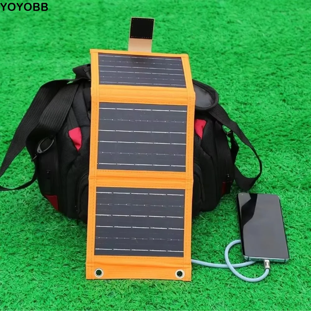 USB Port Solar Panel Charger Flexible Design Waterproof Foldable Solar Panel Solar Panel Kit Folding Design Solar Power Bank