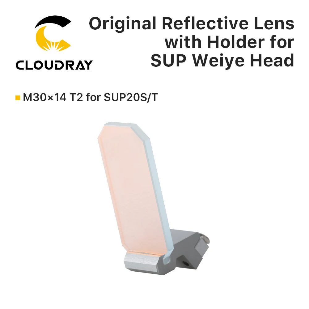 Cloudray Original SUP Weiye Welding Head Eflective Lens with Holder for SUP20S/T SUP21S/T SUP23S/T SUP21C SUP22C Welding Head