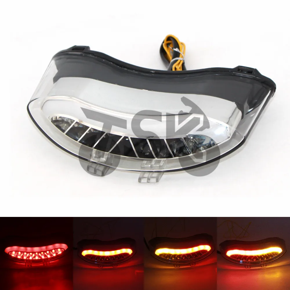 For Triumph Speed Triple 1050 2011-2015 Daytona 675 2005 -2010 2006 2007 2008 2009 Moto LED Turn Signal Tail Light Taillight