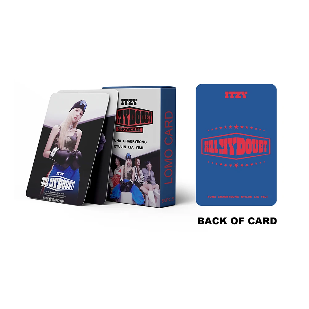 55 การ์ดอัลบั้มกลุ่มสาวใหม่ BET ON ME การ์ด Huang Lizhi Shen Liuzhen