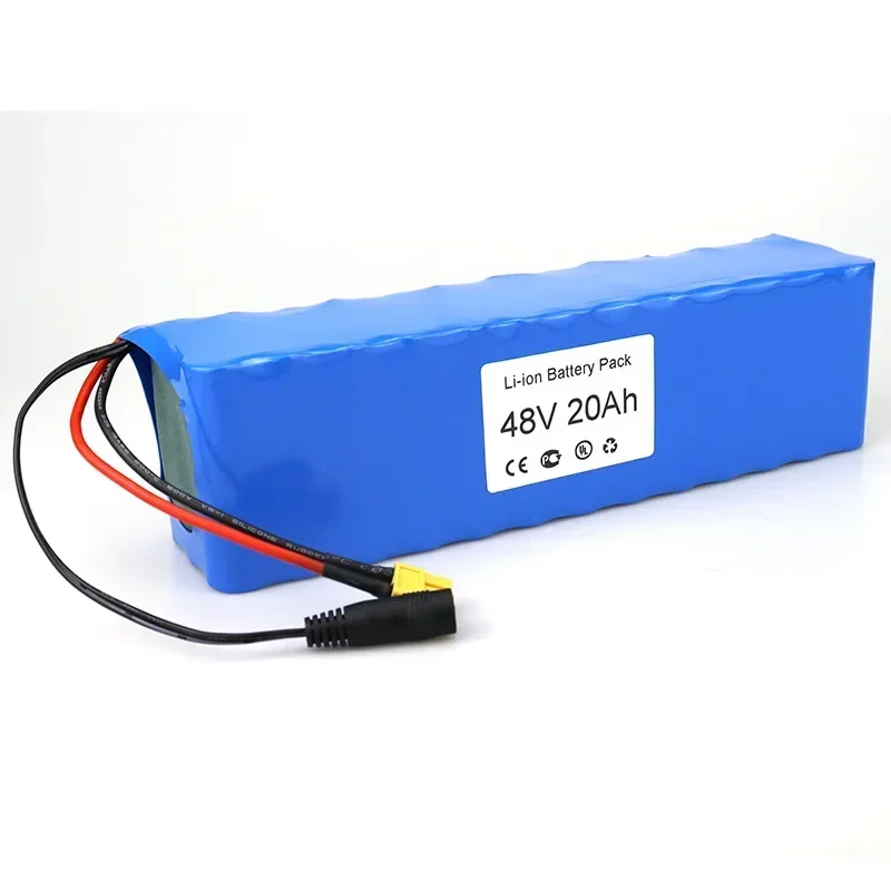 Hot High Capacity E-bike Battery 48V 20Ah Li-ion Battery Pack 13S3P E-Bike XT60 Connector And BMS