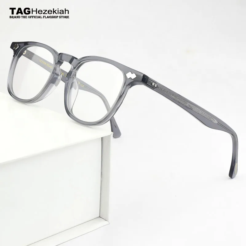 

2024 optical glasses frame men Retro Vintage brand eye glasses frames for women square fashion myopia prescription eyeglasses