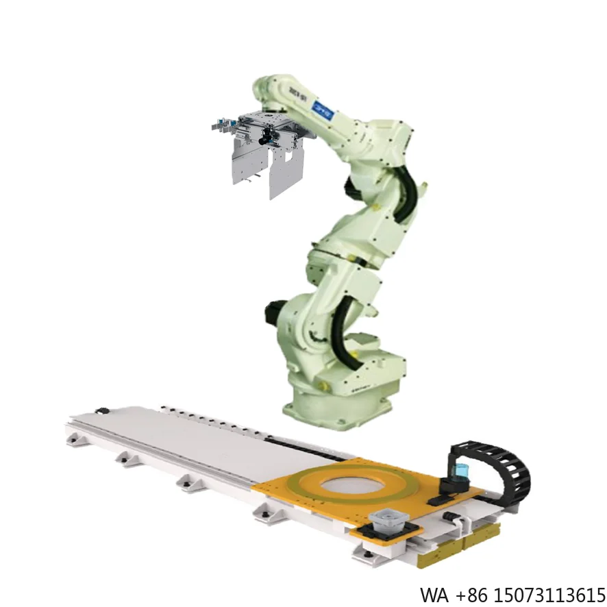 6-Axis Robot Arm Designed for Pick and Place Applications, Compatible with Standard Robotic Grippers