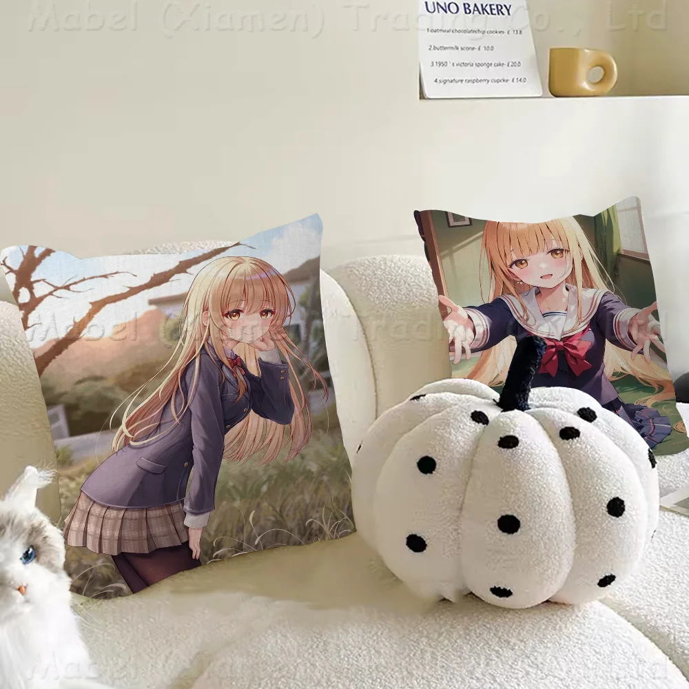 Shiina Mahiru Cushion Cover Pillowcase Upholstery Sofa Throw Pillow Home Decor Pillowcas