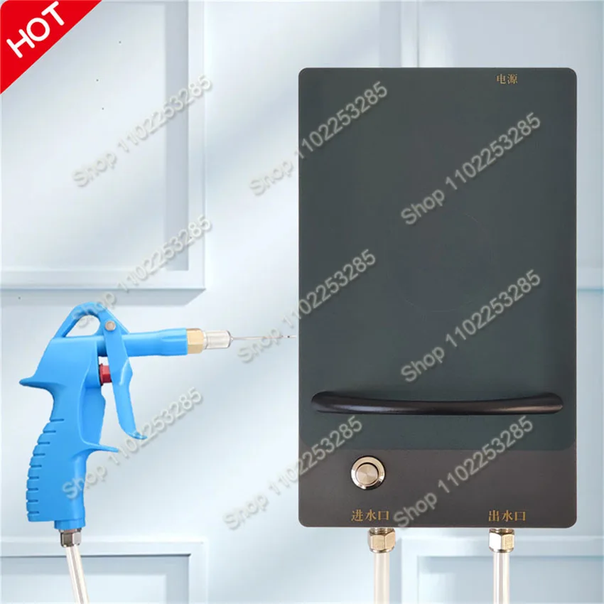 Electric Meat Saline Syringe Pump High Pressure Bacon Pump Gun Electric Injector Meat Processor Stainless Steel Needle