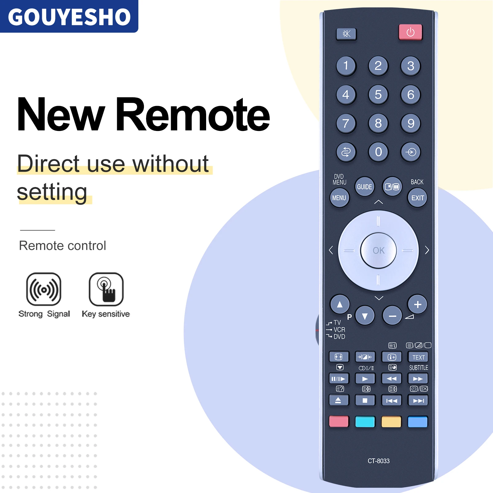 New CT-8003 Remote …