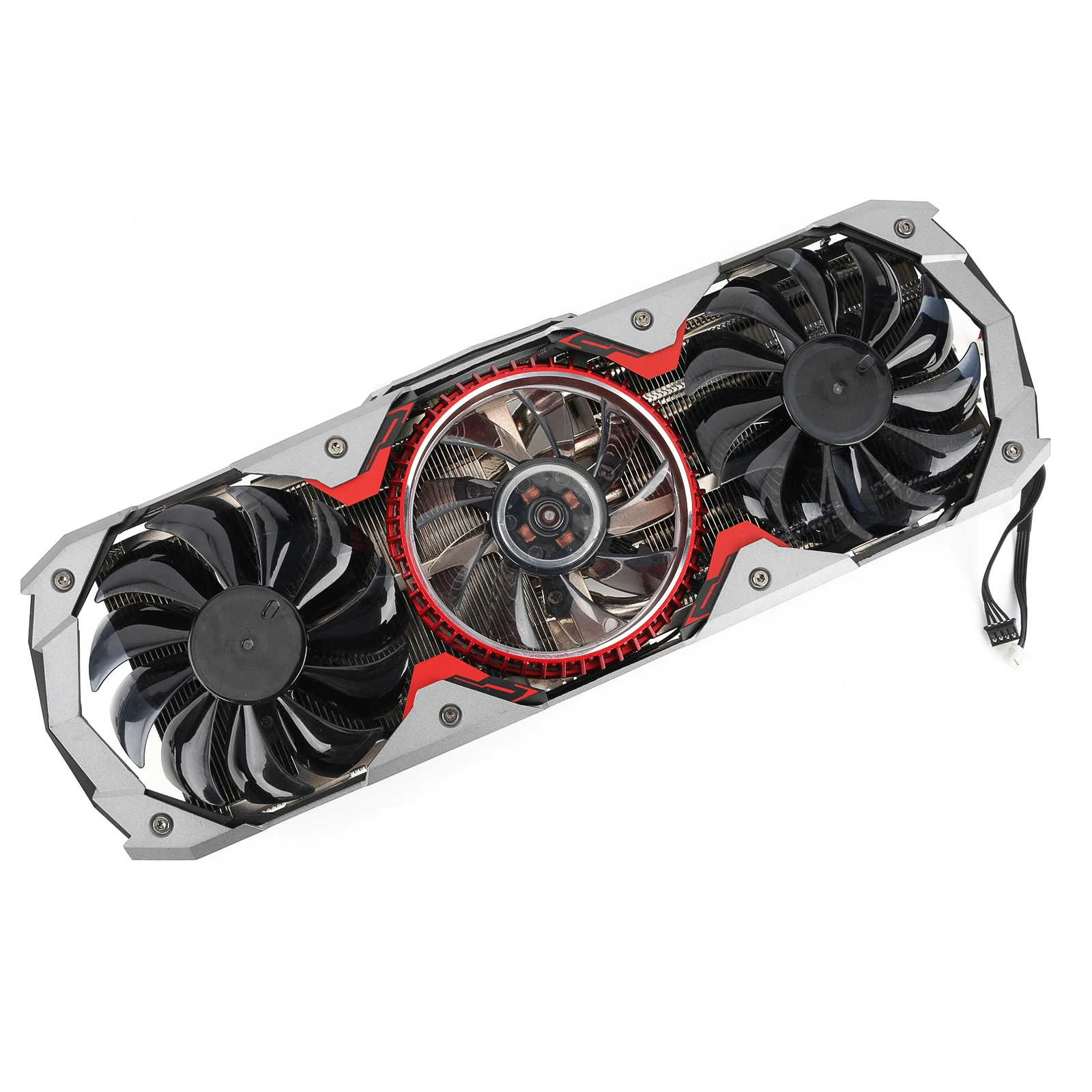 Imagem -02 - Dissipador de Calor Cooler Ventilador Substituição para Igame Colorido Geforce Rtx 2080 ti Avançado Oc-v Rtx 2080 Super Placa de Vídeo Gráfica Novo