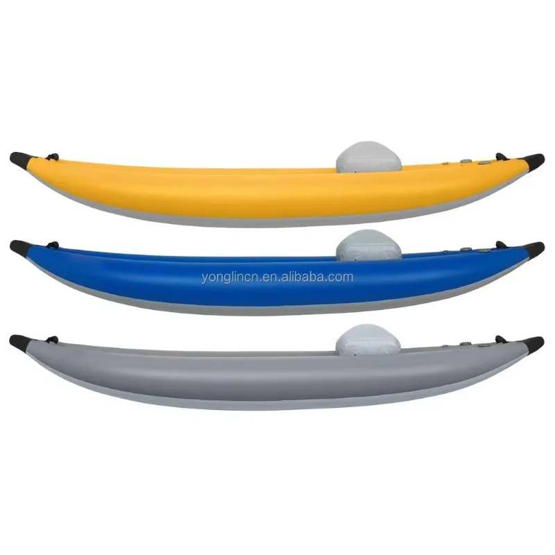 High-Pressure PVC Inflatable Kayak, Lightweight Canoe for Water Sports 2025