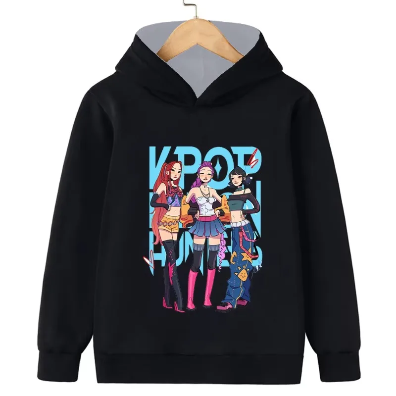 2025 شعبية أنيمي Kpop شيطان الصيادين ثلاثية الأبعاد مطبوعة تنفس التجفيف السريع فضفاضة ومريحة الربيع والخريف هوديي #3