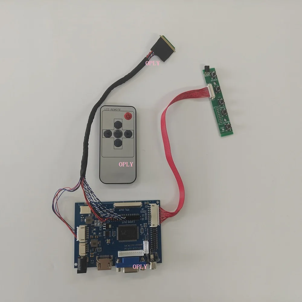 

For B173HW01 V3 B173HW01 V4 B173HW01 17.3" 1920×1080 40Pin Display LCD Panel Controller board WLED VGA AV HDMI-Compatible Kit