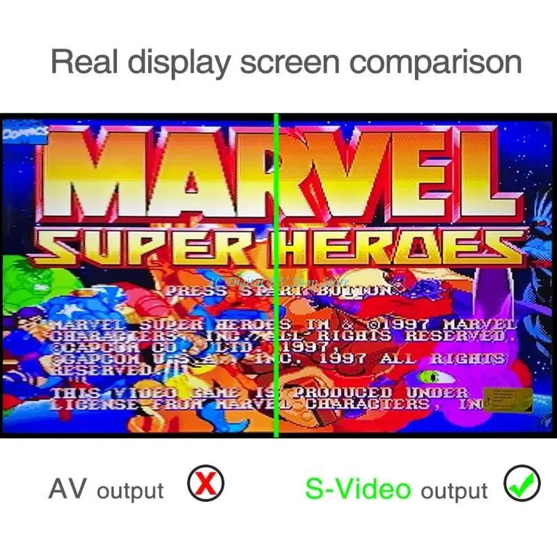 E74D для для Retro Video Game Console Console HDMI-совместимый конвертер кабель E74D для для Retro Video Game Console Console HDMI-совместимый конвертер кабель