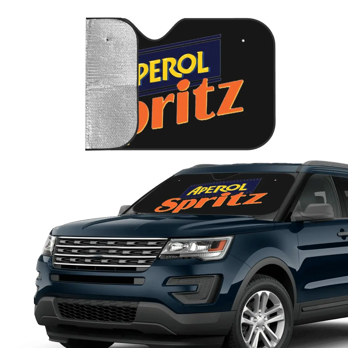 

Aperol Spritz Sunshade Windscreen Car Front Windshield Window Sun Visor Accessories Covers