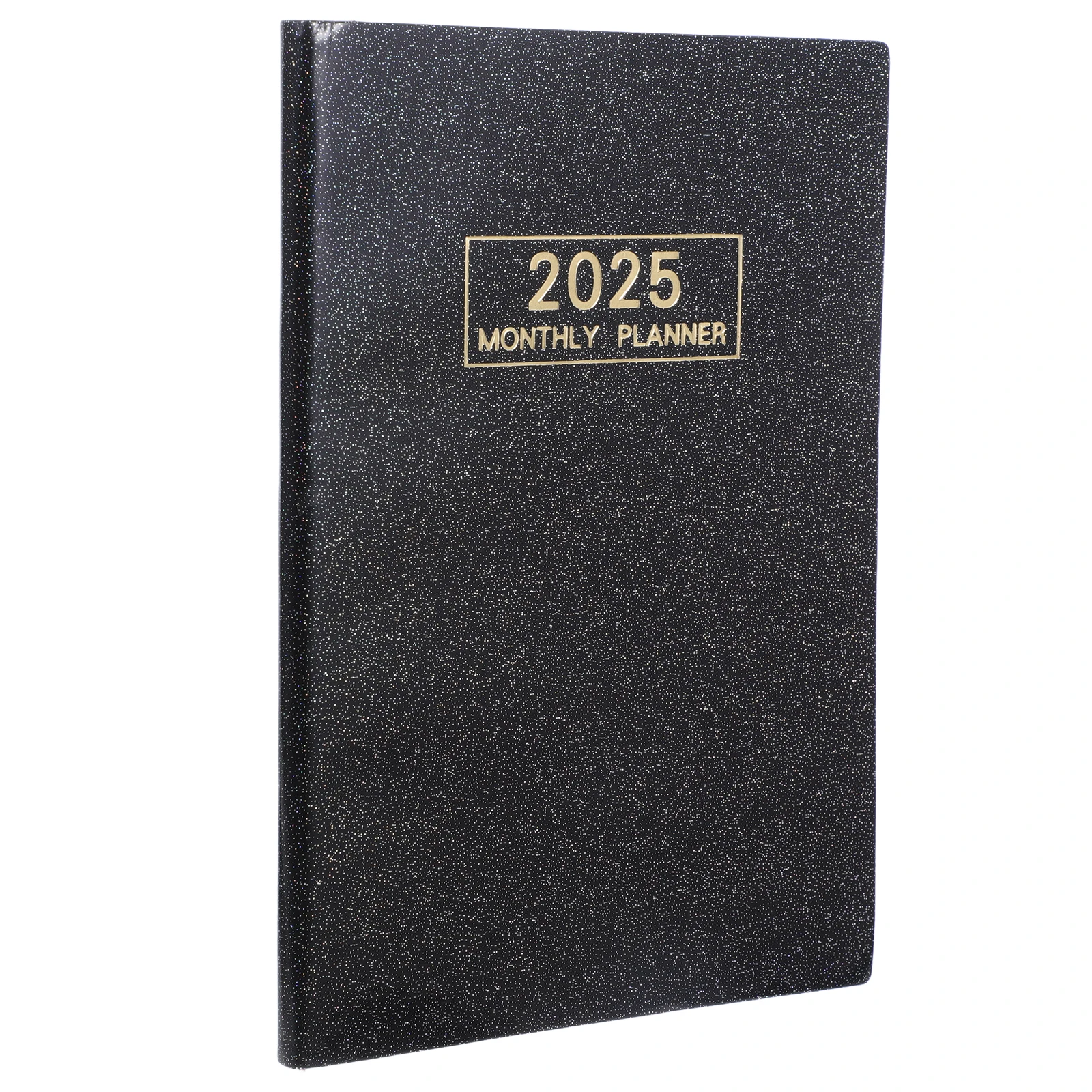 

2025 Planner Schedule Book Daily Weekly Monthly Agenda Black Middle Schools Notebooks Portable Stylish Teacher Student