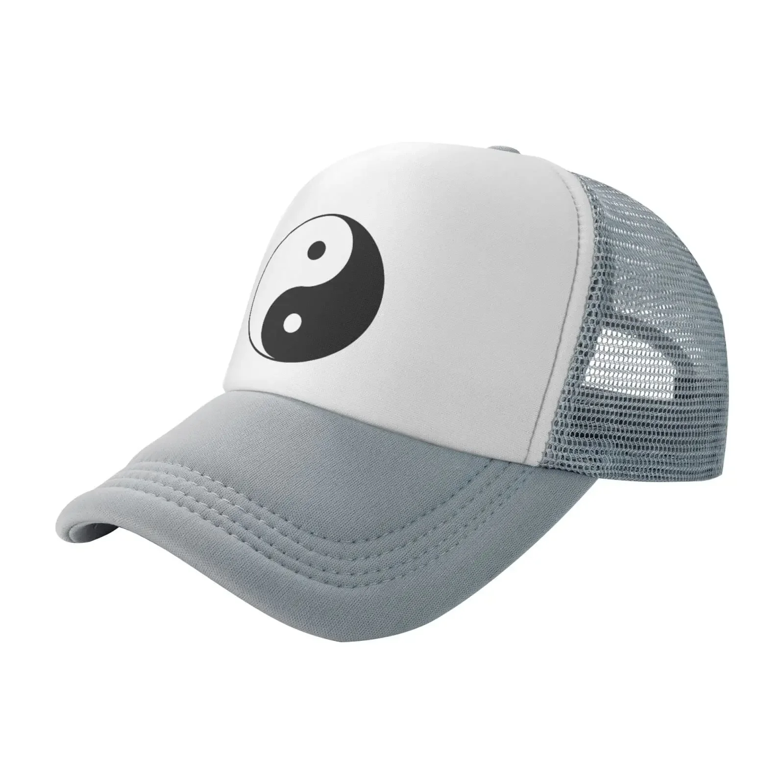 Tai Chi Yin Yang Trucker Hat Mesh Baseball Snap Back Cap for Men Or Women Outdoors