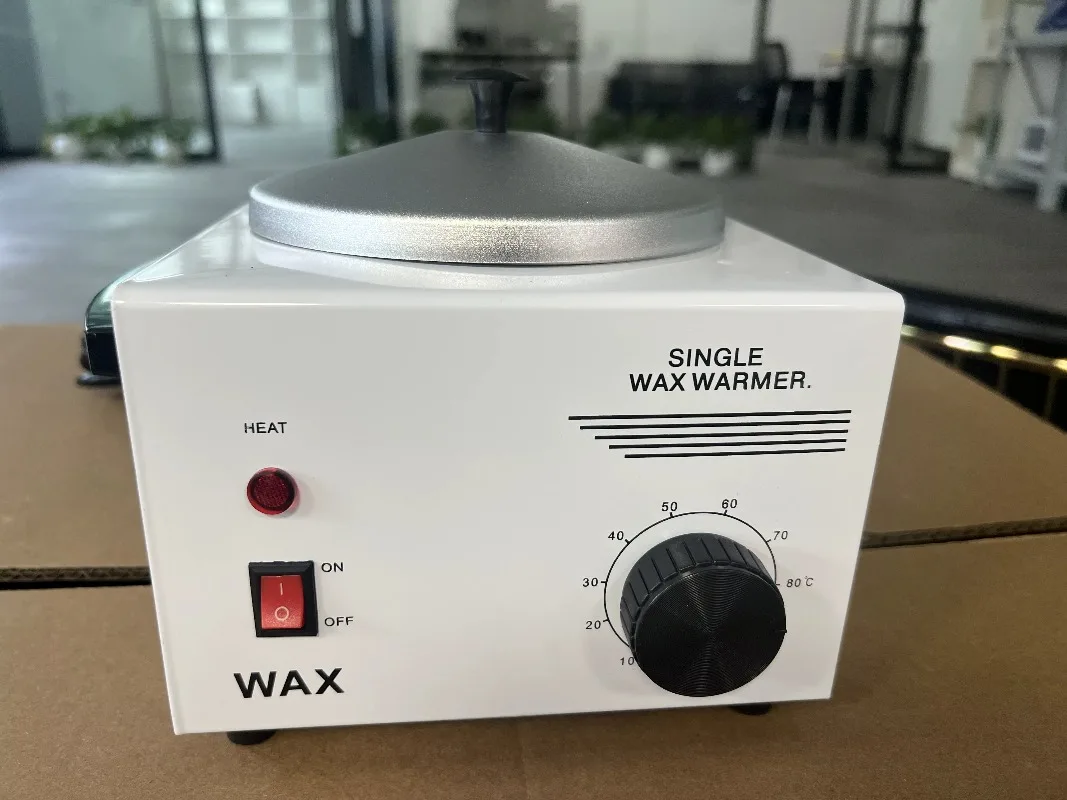 Portable 100W 500ml Melting Wax Heater Machine 40-80℃ Temp Fast