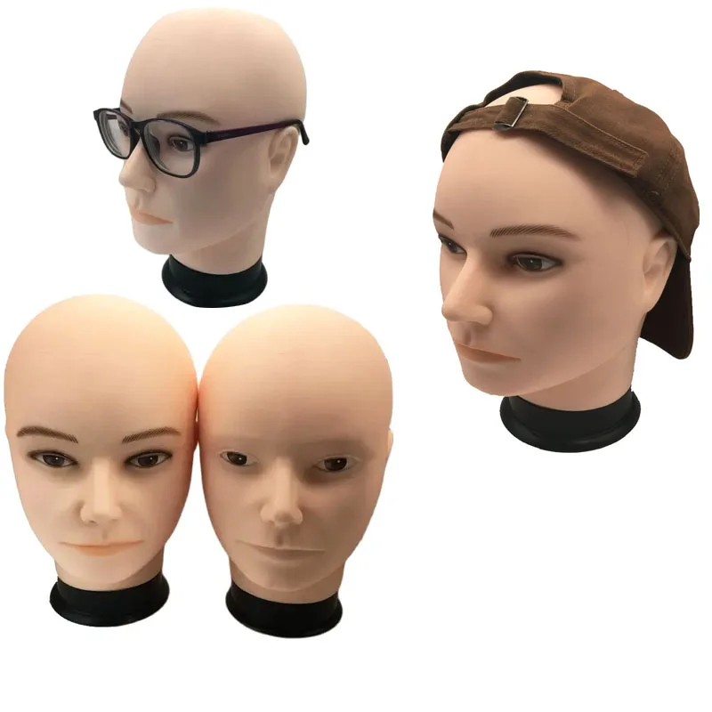 Big Size Male Headdoll Mannequin Head Training Head With Stand For Wig Making Display Hairdresser Hairstylist Training Practice