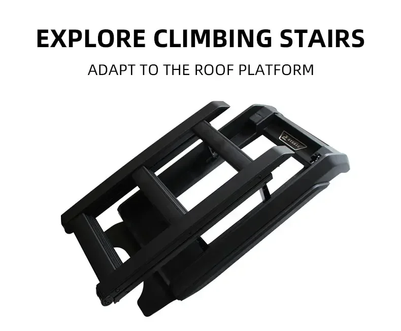 Truck And Car Roof Rack Luggage Cargo Carrier Bracket Climbing Ladder Side Rail For Tank 400 Exterior Accessories