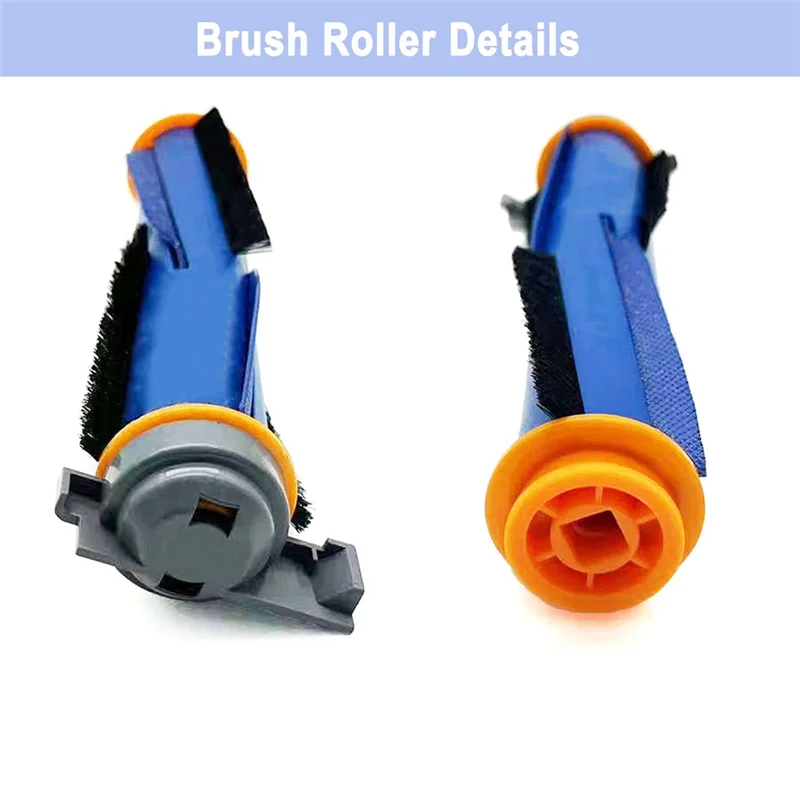 A76G-الفرشاة الرئيسية فرشاة جانبية فلتر HEPA إكسسوارات قطع غيار متوافقة مع مكنسة كهربائية Shark AV2501AE AV2502AE