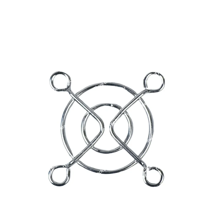 4/5/6/7/8/9/12/14 سنتيمتر مروحة التدفق المحوري مروحة التبريد شبكة حماية معدنية غطاء الأسلاك الشائكة الغطاء الواقي #4