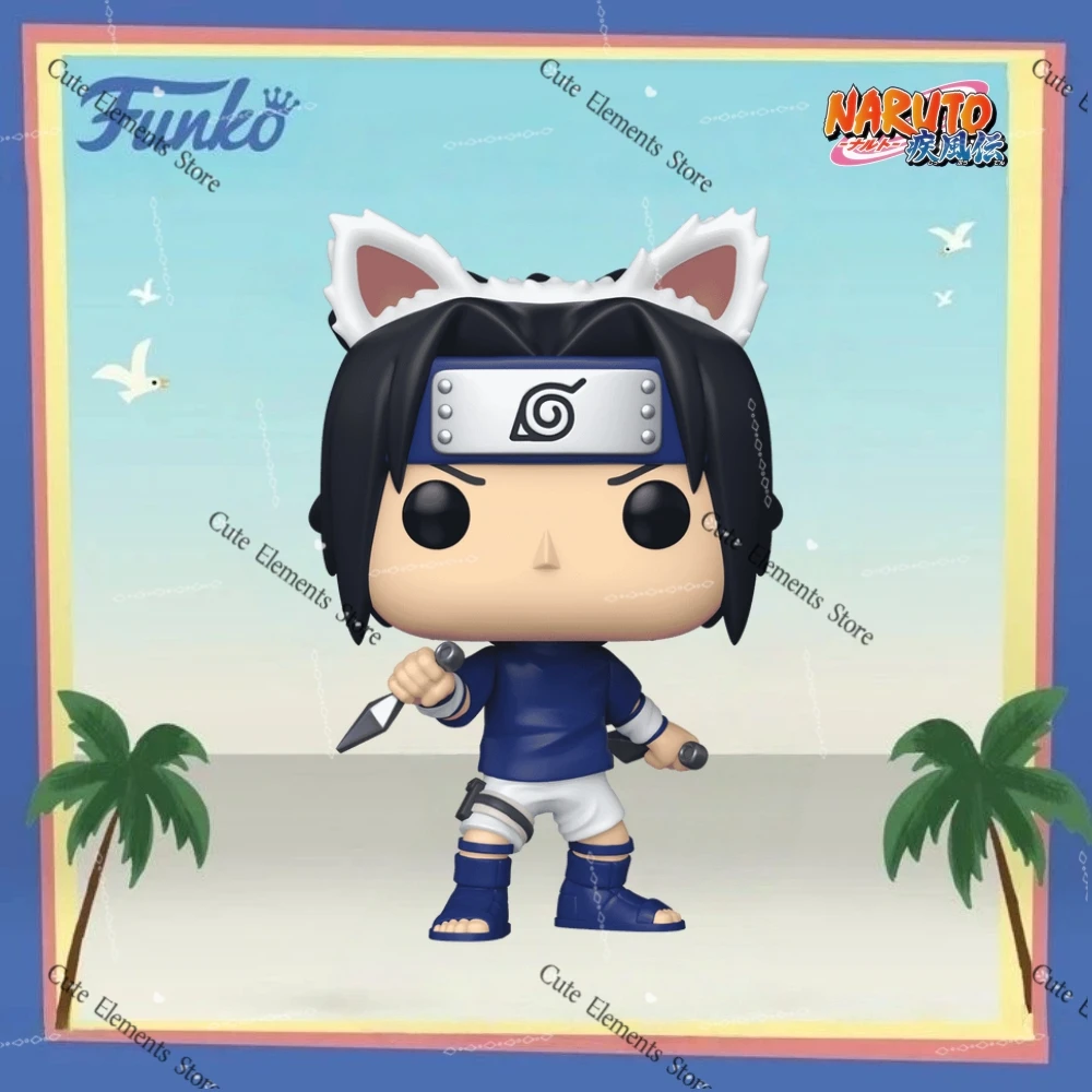 

FUNKO Pop! Саске Учиха (Энциклопедия Лапы Сасуке) 1940 Наруто Аниме Фигурки 2025 Wondrous Convention Ограниченная серия игрушек