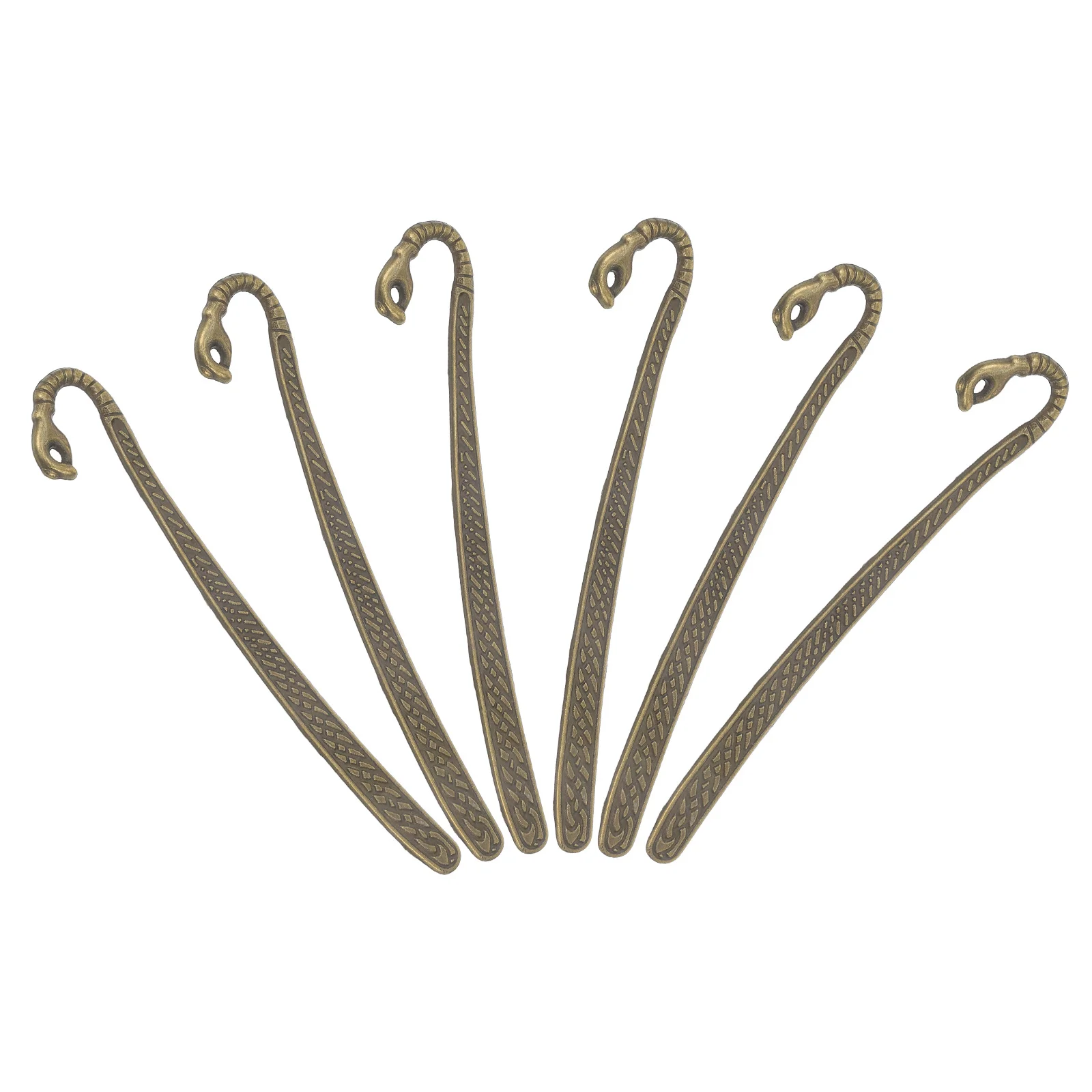 6Pcs Metal Bookmark Book Mark Exquisite Elegant Design for Reading Gifts Bookmarks Metal Bookmark Book Marks for Kid