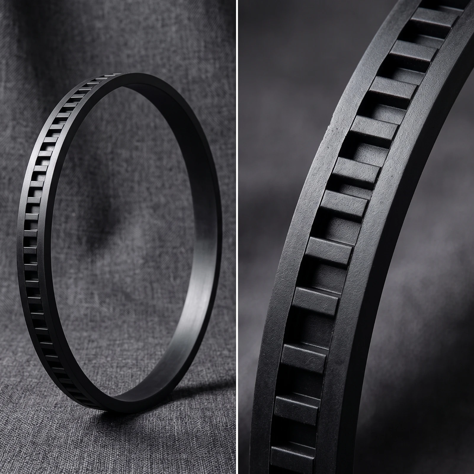 Band Saw Tire Replacement Stretchable Deep-Cut Band Saw Tire Replacement Pulley Belt Elastic Black for Woodworkers, Workshop