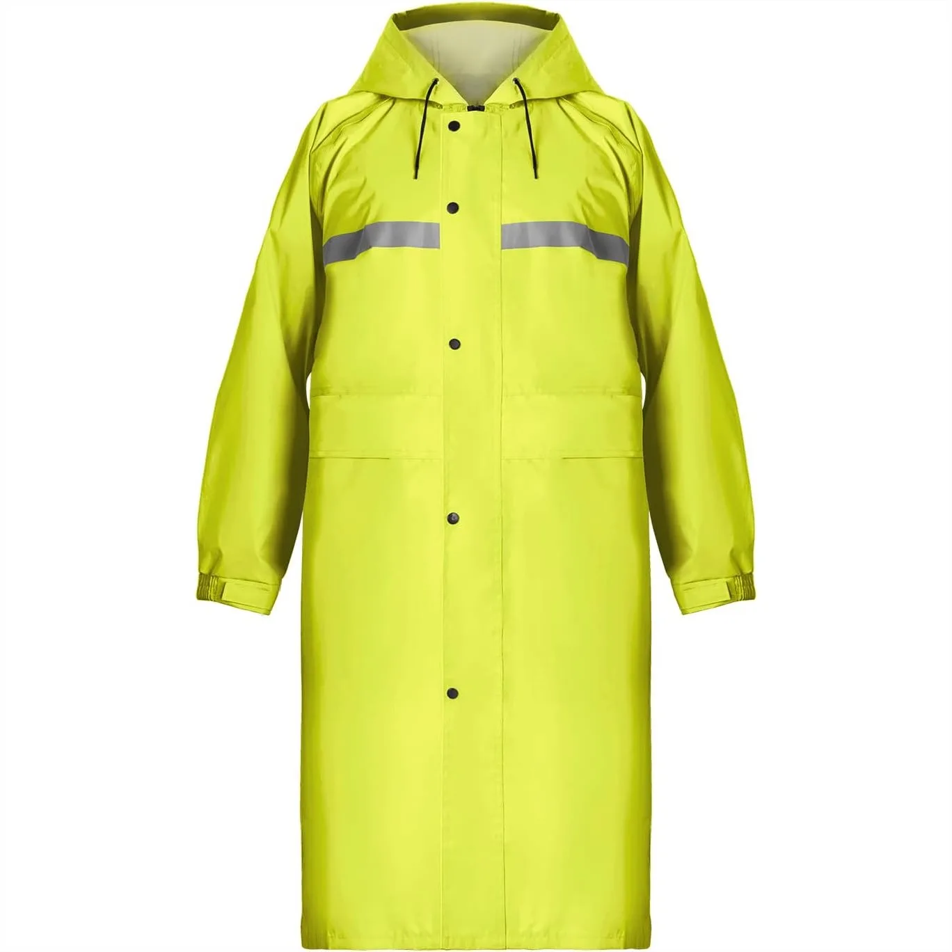 Long Hooded Raincoat Emergency Waterproof Poncho for Men Women Adults